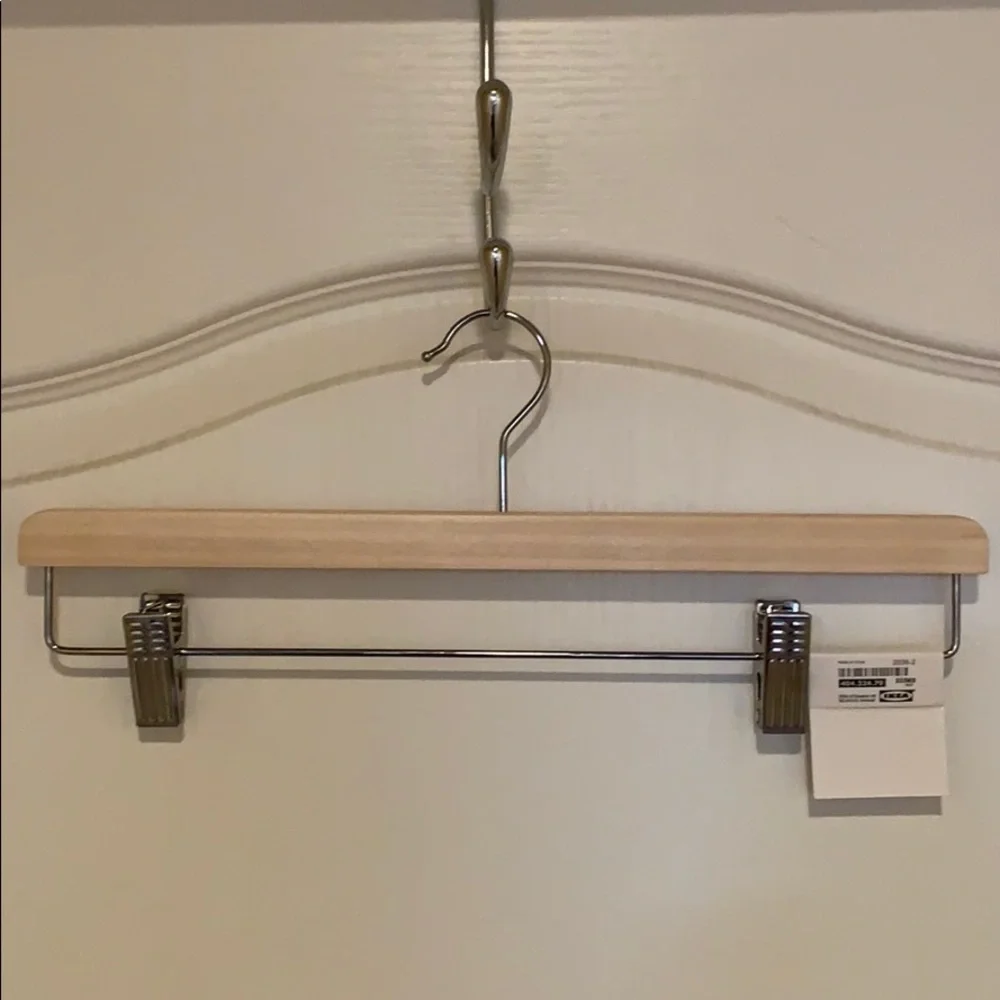 One Ikea skirt pants 👖 hanger closet organizing new, only 1